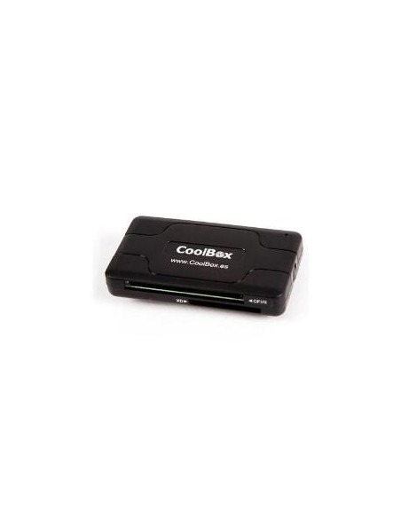 LECTOR MEMORIAS COOLBOX 60 EN 1 CRE-050 USB BLACK