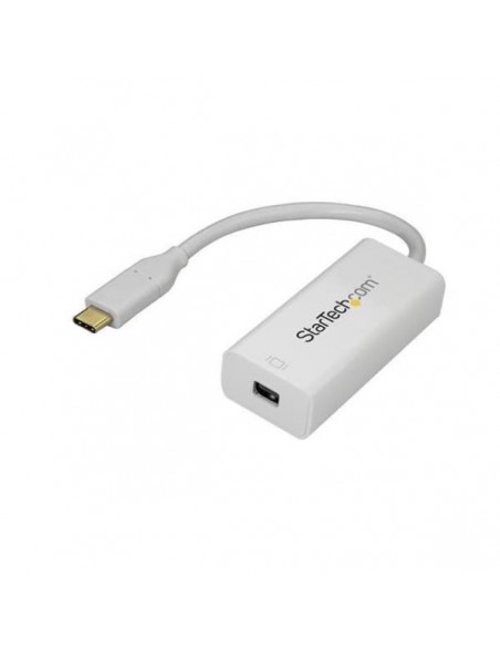 ADAPTADOR STARTECH USB-C MACHO / THUNDERBOLT 3 HEMBRA WHITE