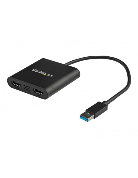 ADAPTADOR STARTECH VIDEO EXTERNO USB 3.0 MACHO / 2X HDMI HEMBRA