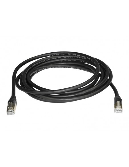 CABLE STARTECH RED RJ45 CAT 6 3M BLACK