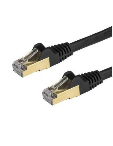 CABLE STARTECH RED RJ45 CAT 6 3M BLACK