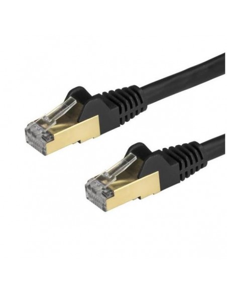 CABLE STARTECH RED RJ45 CAT 6 3M BLACK