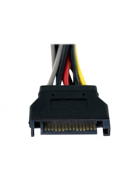ADAPTADOR STARTECH FUENTE DE ALIMENTACION SATA MACHO / 2X SATA HEMBRA