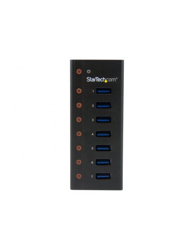 HUB STARTECH 7 PUERTOS USB 3.0 BLACK