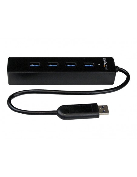 HUB STARTECH ST4300 4 PUERTOS USB 3.0 BLACK
