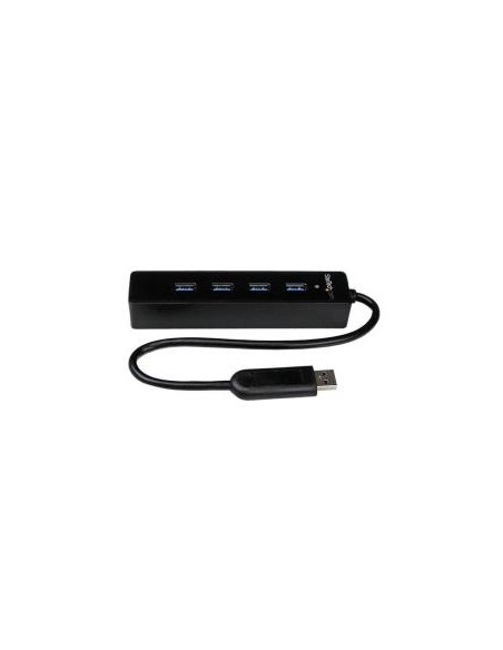 HUB STARTECH ST4300 4 PUERTOS USB 3.0 BLACK