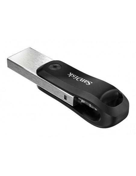 MEMORIA LIGHTNING / USB 3.0 256GB SANDISK IXPAND GO SILVER / BLACK