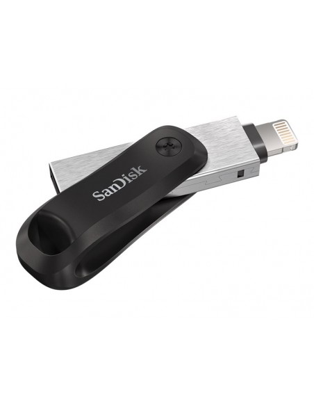 MEMORIA LIGHTNING / USB 3.0 256GB SANDISK IXPAND GO SILVER / BLACK