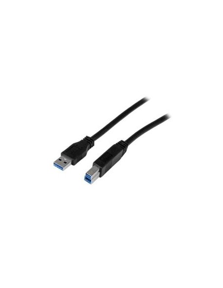 CABLE STARTECH USB 3.0 MACHO / USB 3.0 B MACHO 2M BLACK