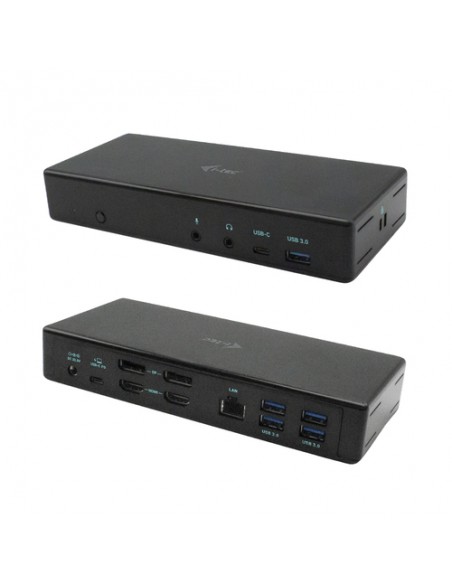 PUERTO REPLICADOR USB-C I-TEC 2XHDMI + RJ45 + 2XDP + 5XUSB 3.0 + USB-C + JACK