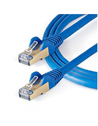 CABLE STARTECH RED RJ45 CAT 6A 10M BLUE