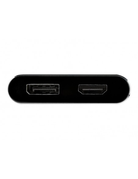 PUERTO REPLICADOR USB-C STARTECH HDMI + DP GREY