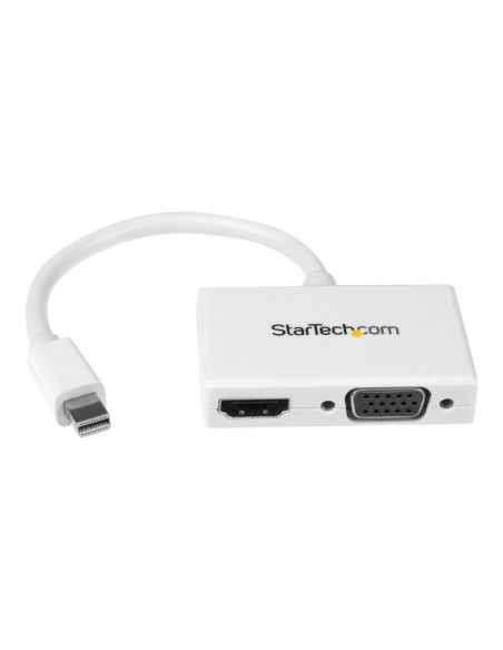 ADAPTADOR STARTECH MINI DISPLAYPORT / VGA / HDMI WHITE