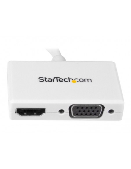 ADAPTADOR STARTECH MINI DISPLAYPORT / VGA / HDMI WHITE