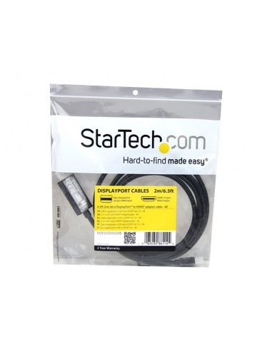 CABLE STARTECH MINI DISPLAYPORT MACHO...