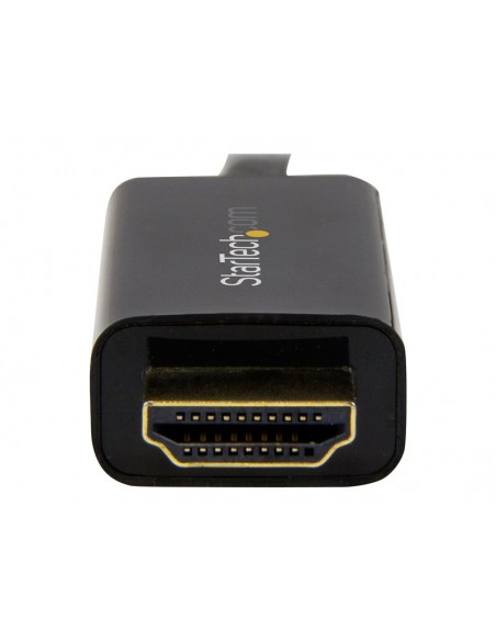 CABLE STARTECH MINI DISPLAYPORT MACHO / HDMI MACHO 2M ULTRA HD 4K BLACK