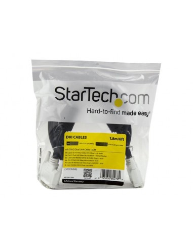 CABLE STARTECH DVI 24+1 MACHO / DVI...