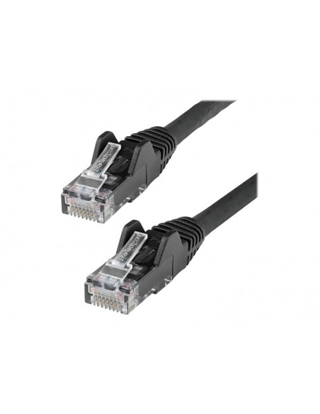 CABLE STARTECH RED RJ45 CAT 6 2M BLACK