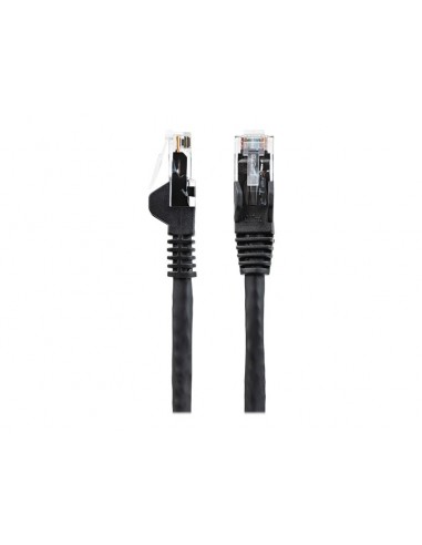 CABLE STARTECH RED RJ45 CAT 6 2M BLACK