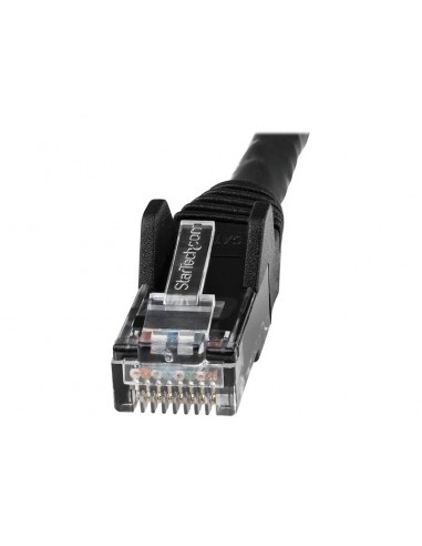 CABLE STARTECH RED RJ45 CAT 6 2M BLACK