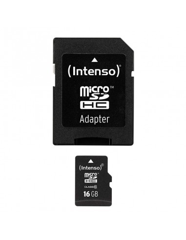MEMORIA MICRO SD 16GB INTENSO CLASS...