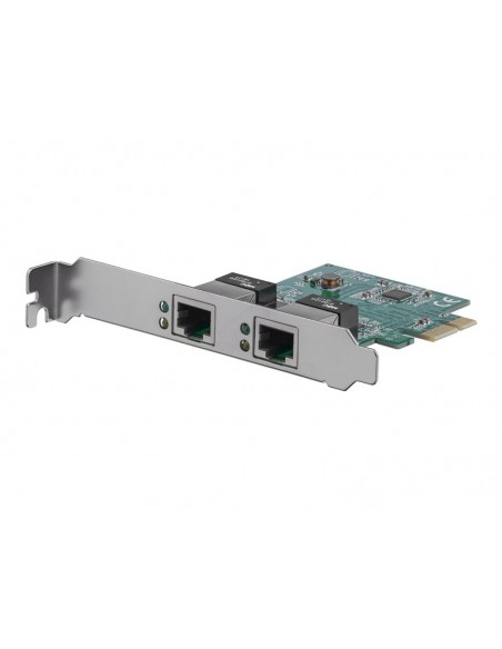 TARJETA RED STARTECH 2X 10/100/1000 PCIE LP