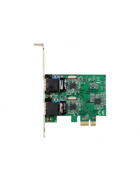TARJETA RED STARTECH 2X 10/100/1000 PCIE LP