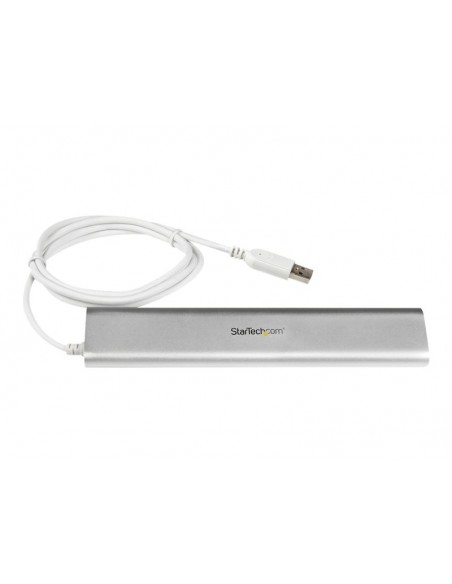 HUB STARTECH 7 PUERTOS USB 3.0 ALUMINIO SILVER