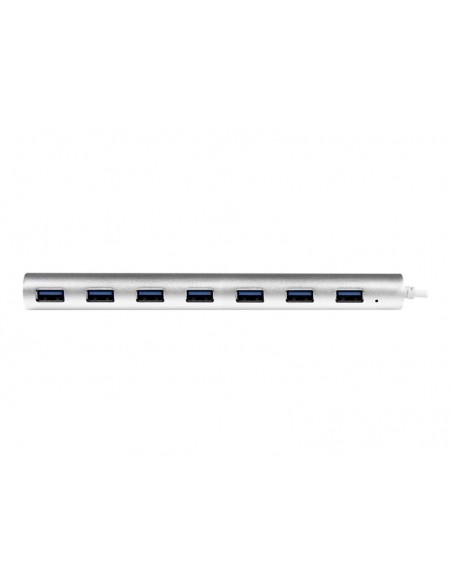 HUB STARTECH 7 PUERTOS USB 3.0 ALUMINIO SILVER