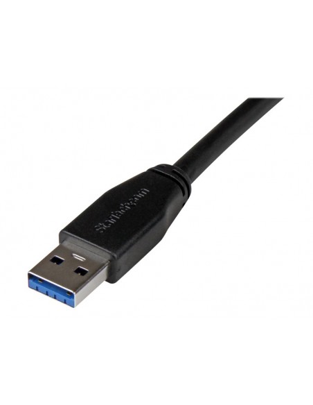 CABLE STARTECH USB 3.0 MACHO / USB 3.0 B MACHO ACTIVO 10M BLACK