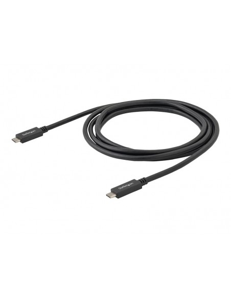CABLE STARTECH USB-C MACHO / USB-C MACHO 2M BLACK