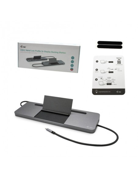 PUERTO REPLICADOR USB-C I-TEC HDMI + RJ45 + DP + VGA + 2XUSB 2.0 + 2XUSB 2.0 + USB-C + SD + MICRO SD + JACK