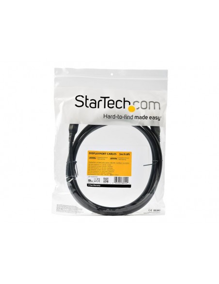 CABLE STARTECH DISPLAYPORT MACHO / DISPLAYPORT MACHO 8K 3M