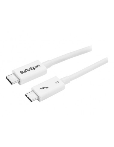 CABLE STARTECH THUNDERBOLT 3 0.5M WHITE