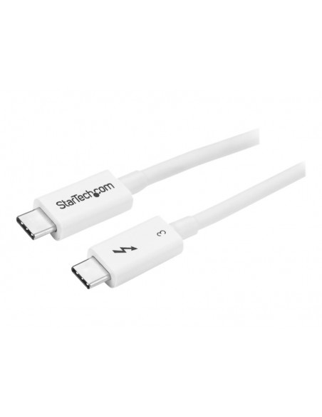 CABLE STARTECH THUNDERBOLT 3 0.5M WHITE