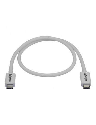 CABLE STARTECH THUNDERBOLT 3 0.5M WHITE