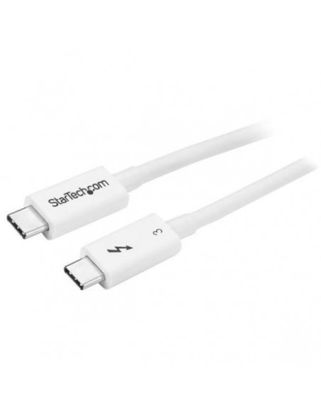 CABLE STARTECH THUNDERBOLT 3 0.5M WHITE