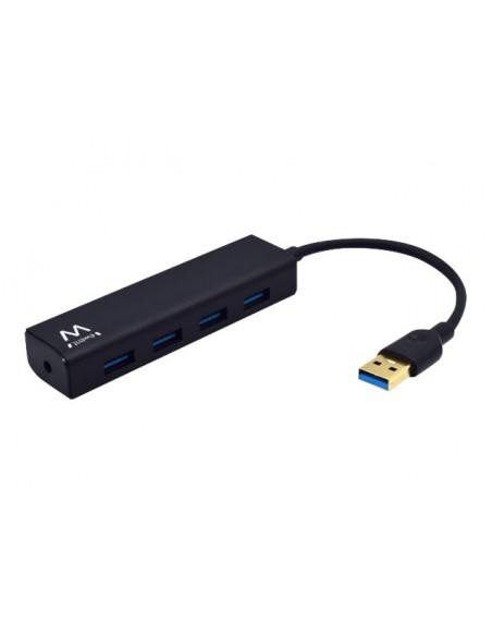 HUB EWENT 4 PUERTOS USB 3.0 BLACK