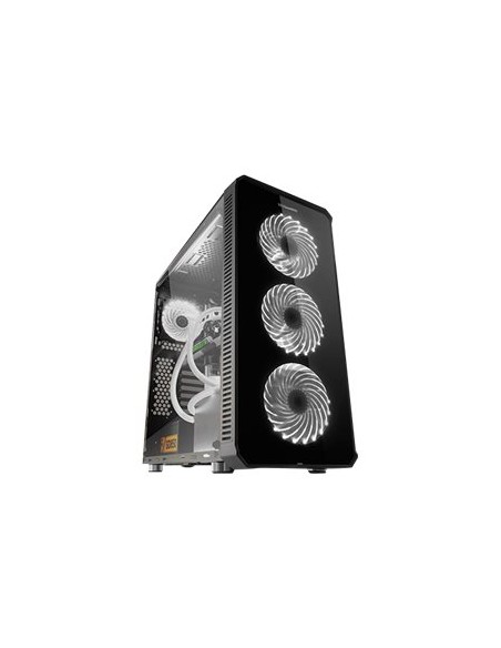 CAJA MEDIATORRE ATX NOX HUMMER TGX RGB CRISTAL TEMPLADO BLACK