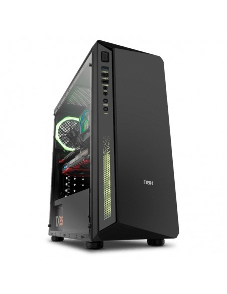 CAJA MEDIATORRE ATX NOX INFINITY ATOM WINDOW USB 3.0 BLACK