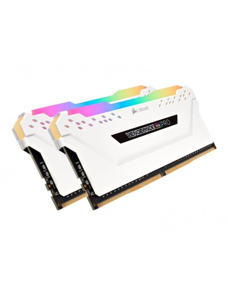 DDR4 16GB BUS 3200 CORSAIR CL16 VENGEANCE RGB PRO WHITE KIT 2X8GB