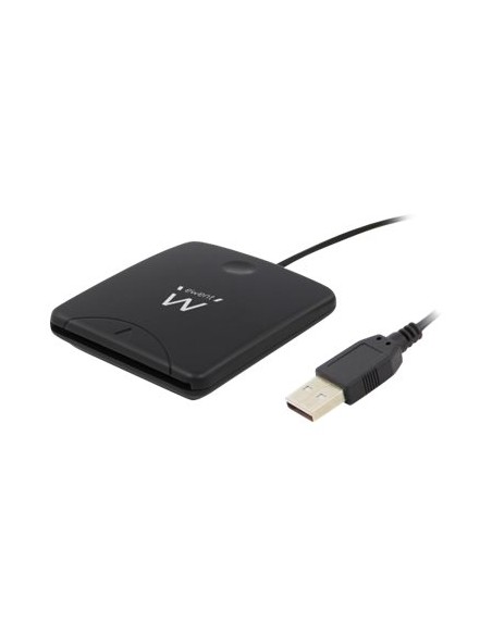 LECTOR DE TARJETAS CHIP DNIE EWENT USB BLACK