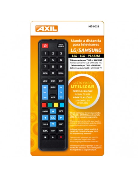 MANDO A DISTANCIA TV UNIVERSAL ENGEL PARA TV LG/SAMSUNG