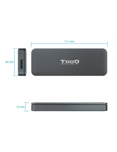 CARCASA DISCO DURO SSD M.2 TOOQ NGFF...