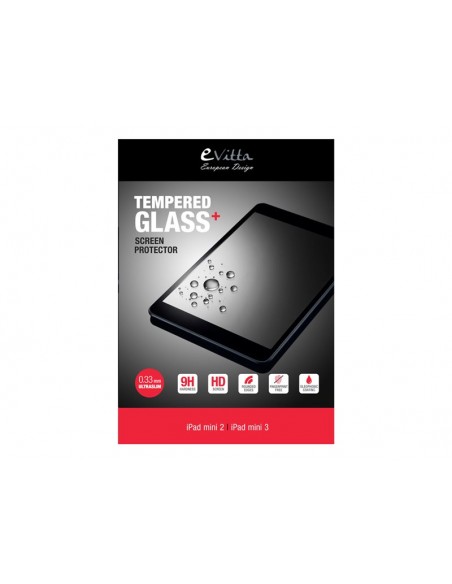 PROTECTOR E-VITTA CRISTAL TEMPLADO IPAD MINI / IPAD MINI 2 / IPAD MINI 3