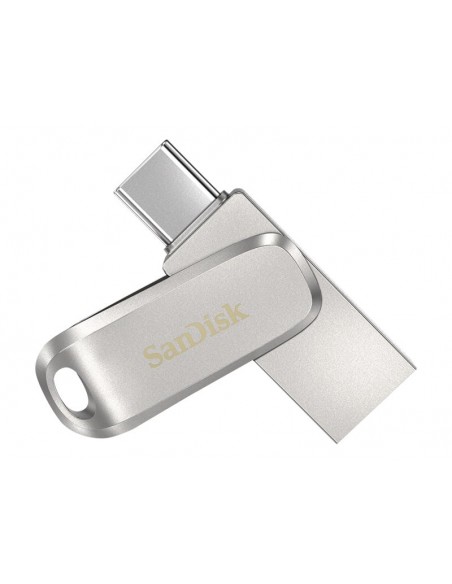 MEMORIA USB-C / USB 3.1 512GB SANDISK ULTRADUAL DRIVE LUXE SILVER