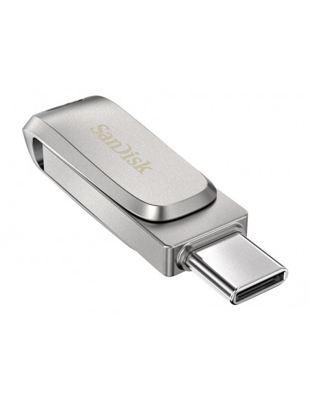 MEMORIA USB-C / USB 3.1 512GB SANDISK ULTRADUAL DRIVE LUXE SILVER