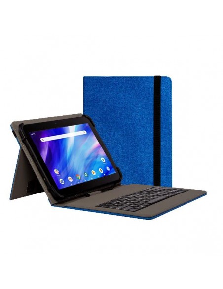 FUNDA TABLET NILOX BASIC 10.1 + TECLADO USB BLUE