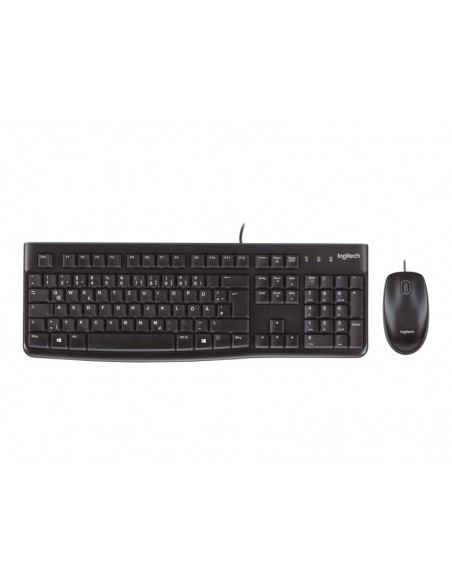 TECLADO + MOUSE LOGITECH DESKTOP MK120 USB BLACK PORTUGUES