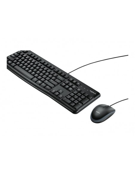 TECLADO + MOUSE LOGITECH DESKTOP MK120 USB BLACK PORTUGUES